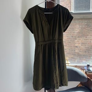 Madewell Olive Green Dress